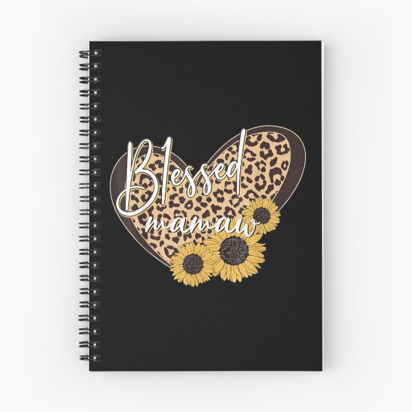Item preview,  Blessed Mamaw Sunflower Leopard Heart designed and sold by miann4.