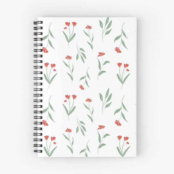 Item preview, Red Flowers and Green Leaves Pattern designed and sold by lmjb28.