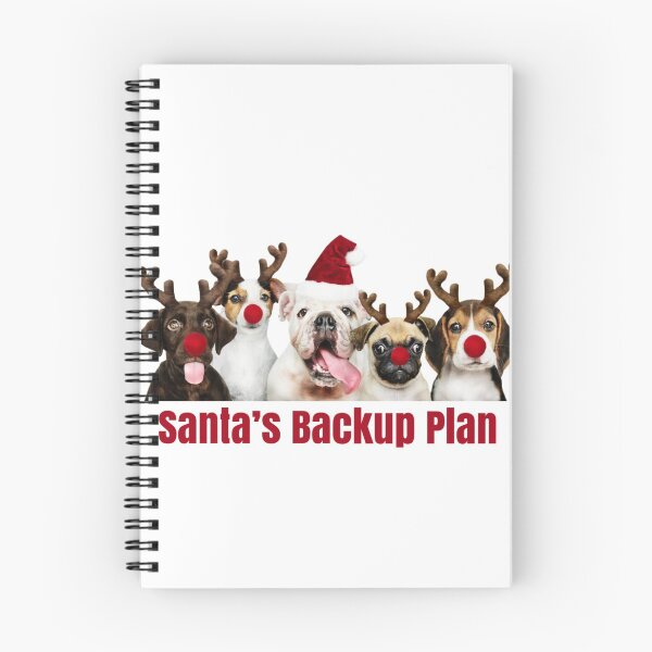 Item preview, Santa’s Backup plan designed and sold by designbyjodyb.