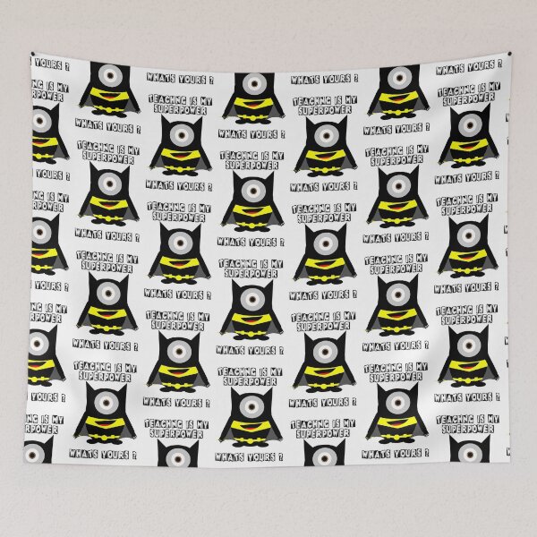 Item preview, teaching is my superpower whats yours 2 designed and sold by Nikmay Design.