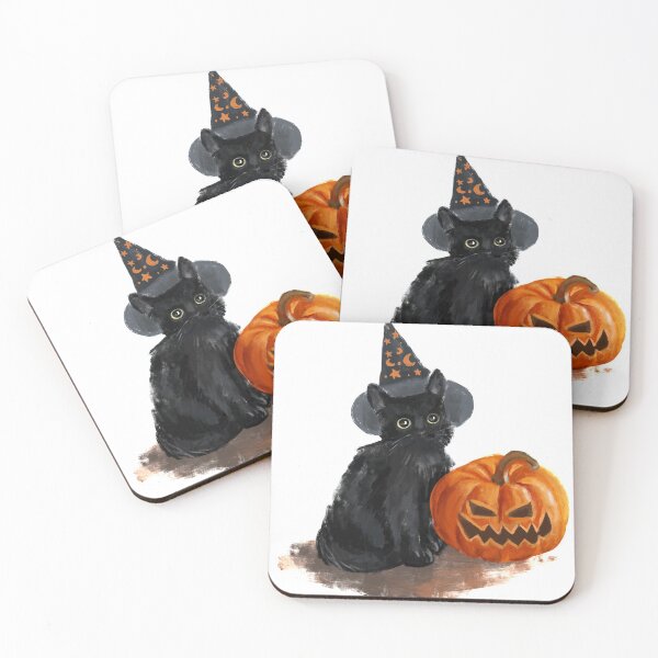 Item preview, Halloween chat noir designed and sold by luisulan.