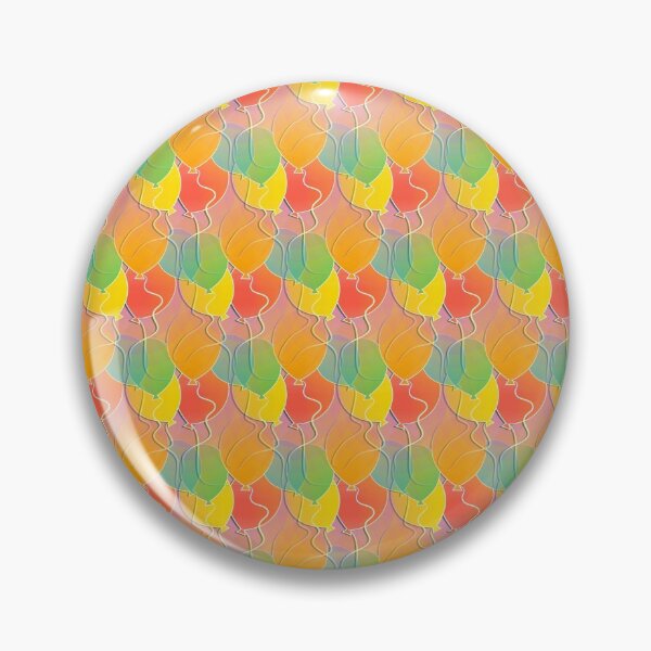 Item preview, Classic Birthday Balloons pattern designed and sold by RafaelLima7.