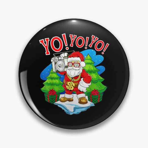 Item preview,  Cool Hip Hop Santa Claus With Ghettoblaster Christmas designed and sold by miann4.