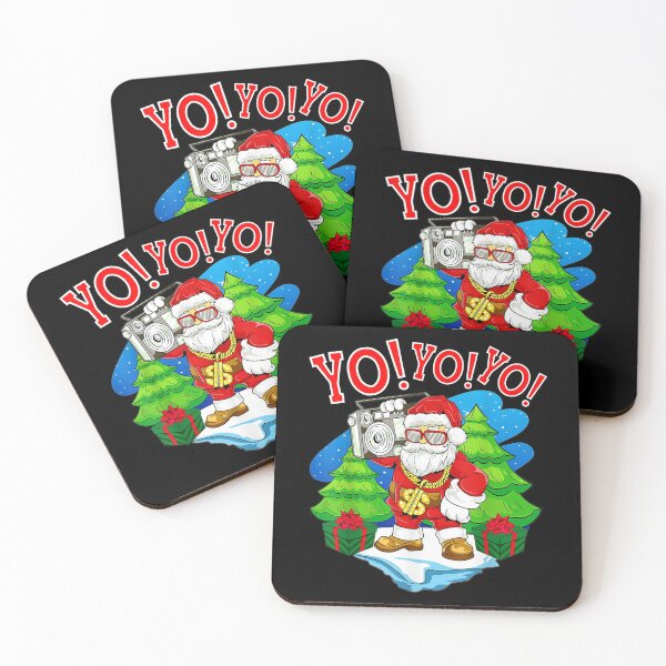 Item preview,  Cool Hip Hop Santa Claus With Ghettoblaster Christmas designed and sold by miann4.