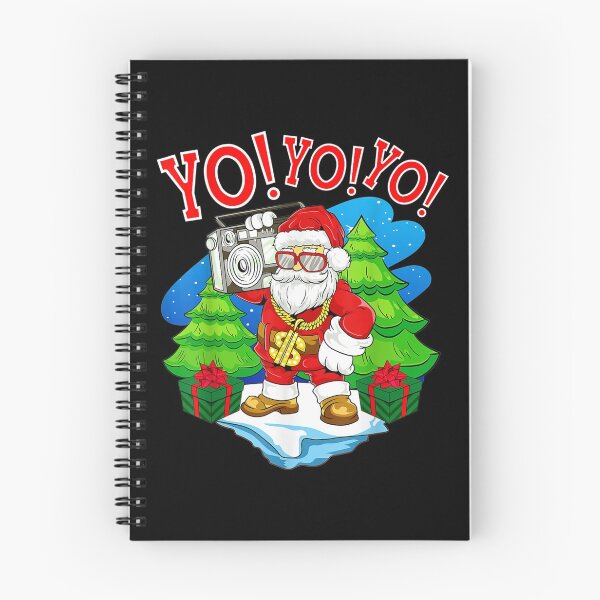 Item preview,  Cool Hip Hop Santa Claus With Ghettoblaster Christmas designed and sold by miann4.