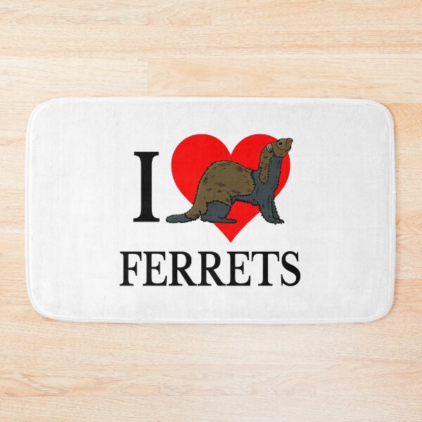 Item preview, I Love Ferrets designed and sold by Bendthetrend.