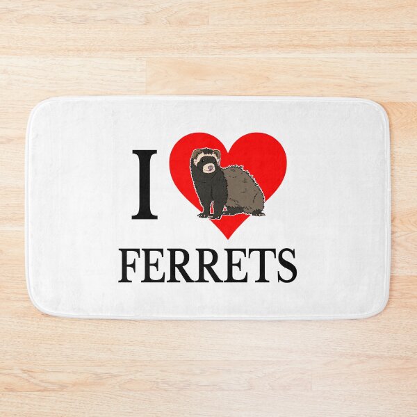 Item preview, I Love Ferrets designed and sold by Bendthetrend.