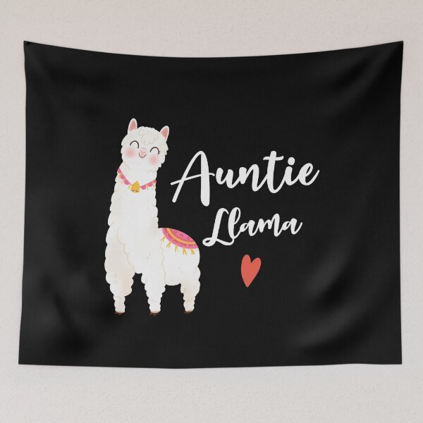 Item preview, Cute Auntie Llama - Funny Alpacas Llamas Lover Gift For Aunt designed and sold by Creative Angel.