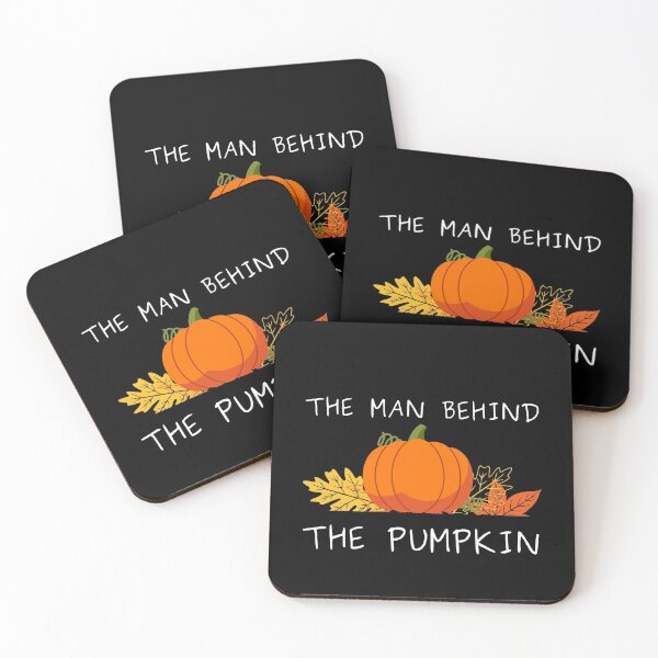 Item preview,  The Man Behind the Pumpkin Expecting Little Pumpkin, Mom and Dad to be Baby Reveal designed and sold by mikefer.