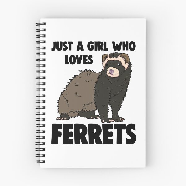 Item preview, Just A Girl Who Loves Ferrets designed and sold by Bendthetrend.
