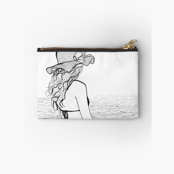 Item preview, Aloha Moment  Line Drawing by OLena Art designed and sold by Rocky Mountain Artistry.