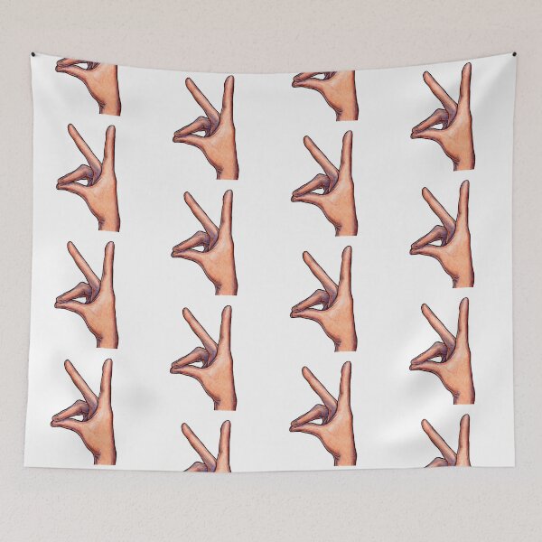 Item preview, bunny finger sigin designed and sold by Banosart.