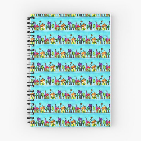 Item preview, Cute Houses pattern designed and sold by RafaelLima7.