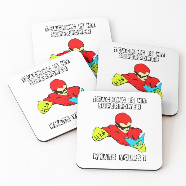 Item preview, teaching is my superpower whats yours 3 designed and sold by Nikmay Design.