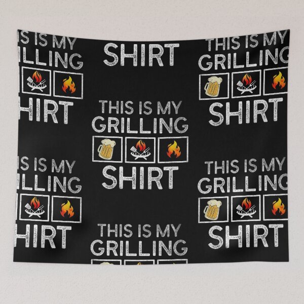 Item preview, Funny My Grilling Tee Vintage BBQ or Smoking Lovers Party Xmas designed and sold by LAXIR.