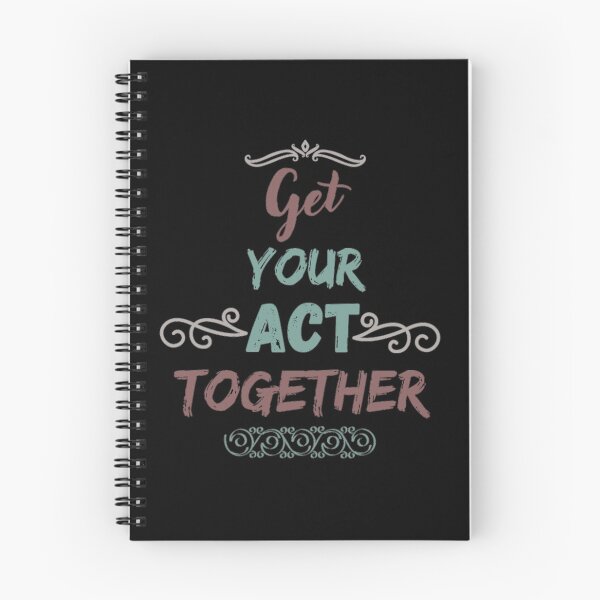 Item preview, Get Your Act Together Motivational Quote designed and sold by Simi2020.