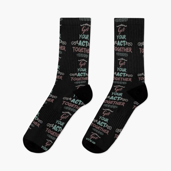 Item preview, Get Your Act Together Motivational Quote designed and sold by Simi2020.