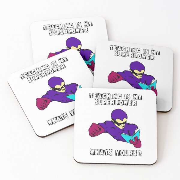 Item preview, teaching is my superpower whats yours 4 designed and sold by Nikmay Design.