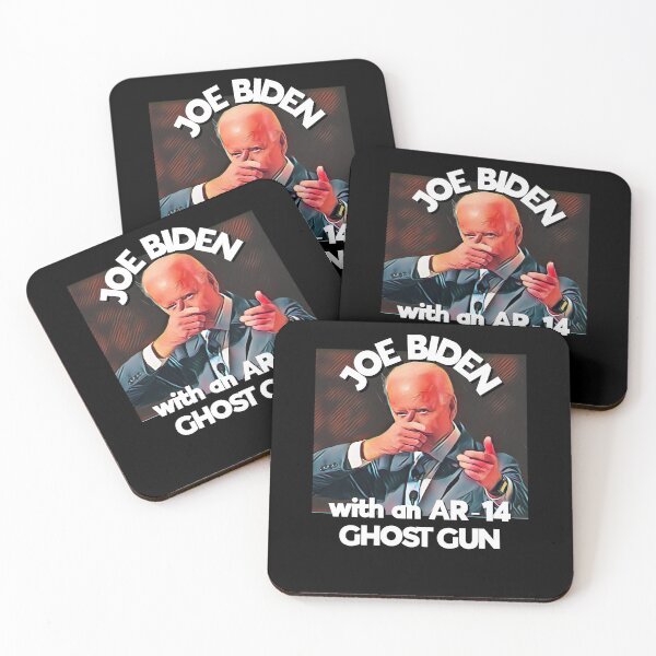 Item preview, Funny President Joe Biden AR-14 Ghost gun design  designed and sold by Tim Dunaway.