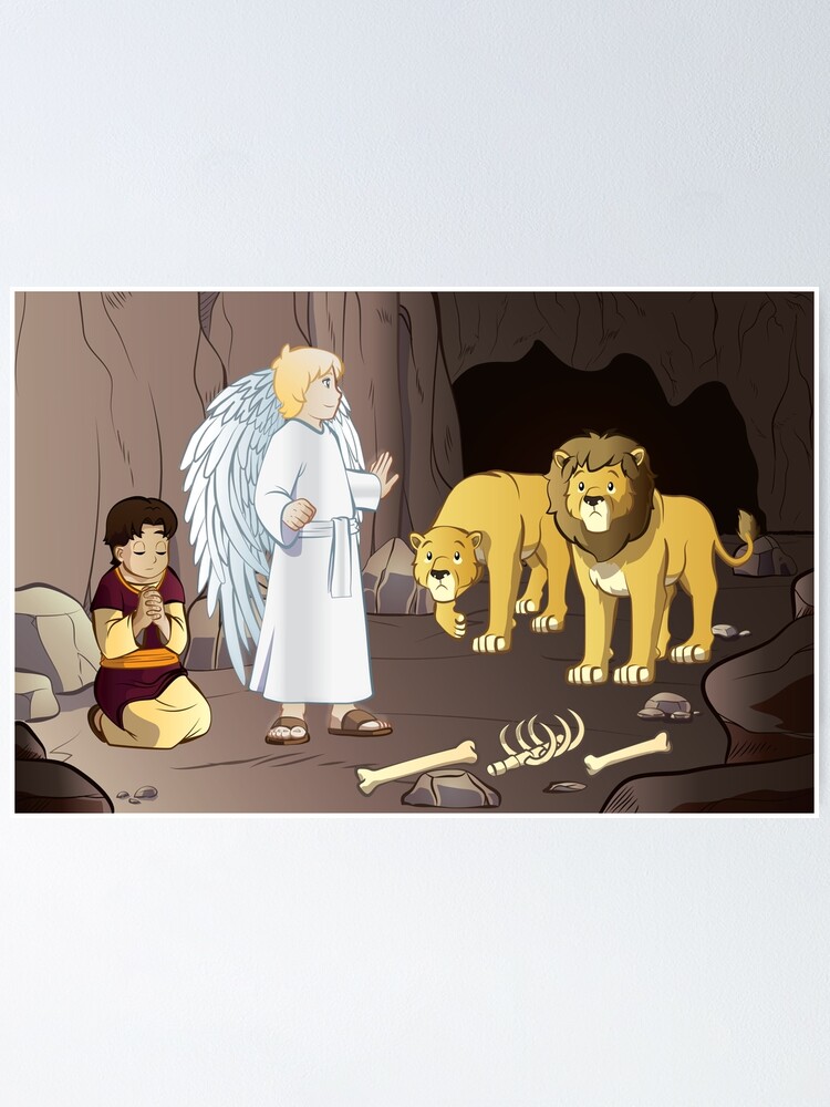 Póster «Daniel en el foso de los leones» de DavoPark | Redbubble