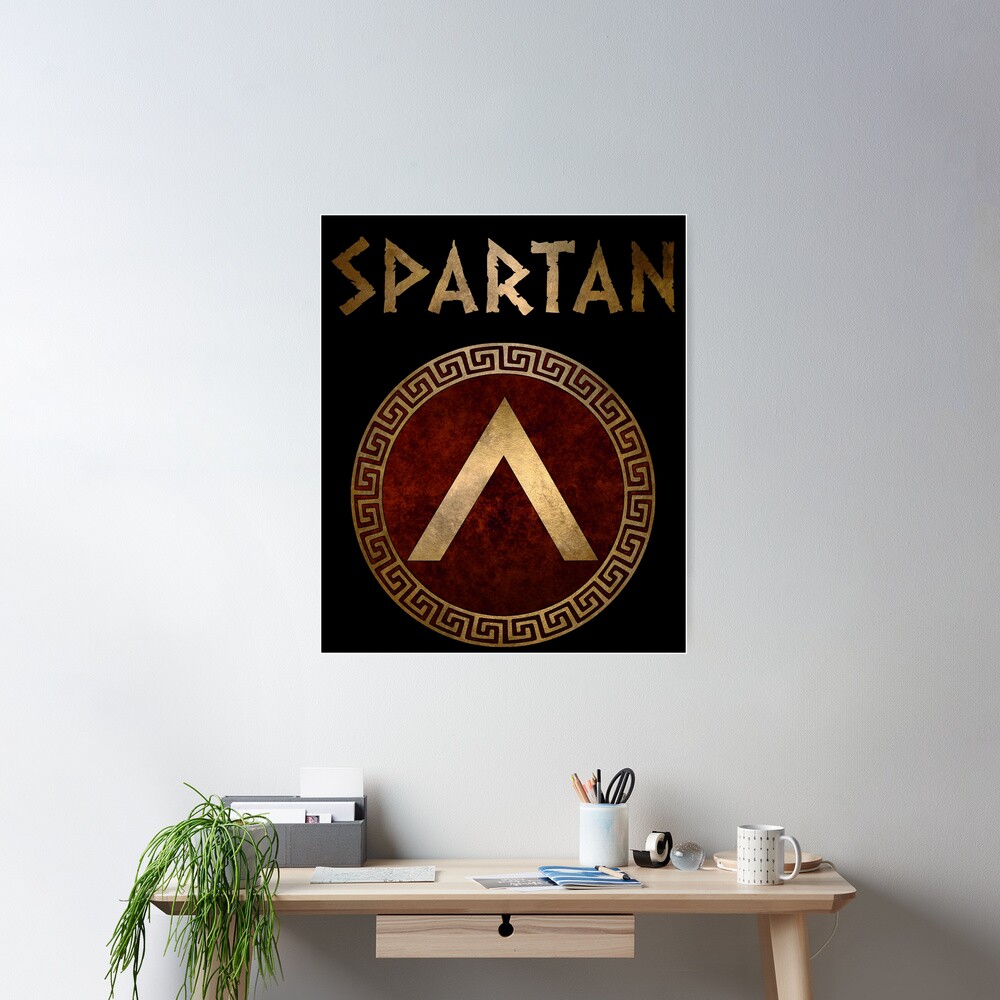 escudo espartano vith greece lambda symbol: vetor stock (livre de direitos)  1184264500, Shutterstock