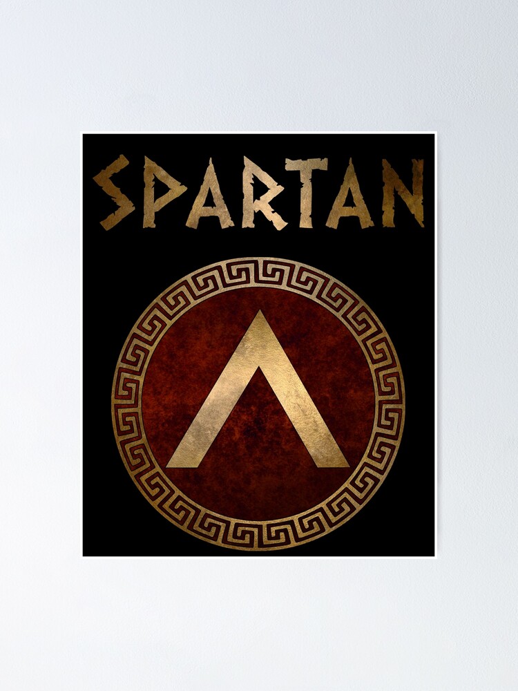 Spartan Symbol - Red by Frostaq | Spartan tattoo, Greek warrior, Nerd tattoo