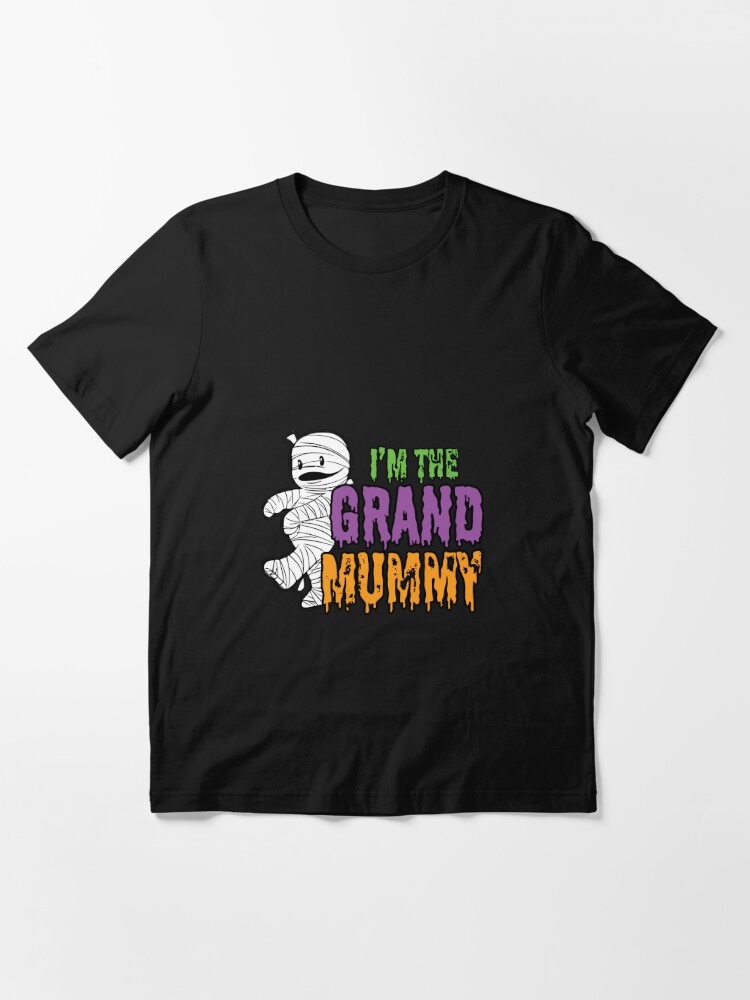 Discover Grand Mummy Grandma Halloween Spooky T-Shirt