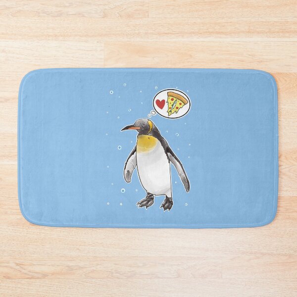 Item preview, Penguin who loves pizza topping with anchovies designed and sold by weilertsen.