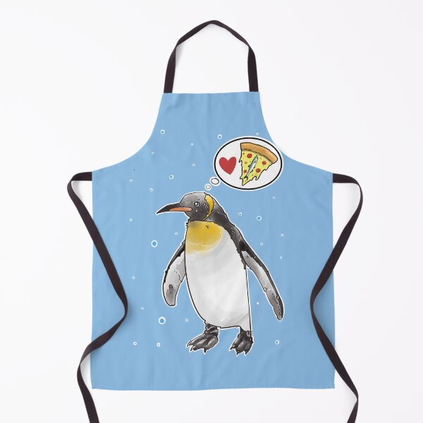 Item preview, Penguin who loves pizza topping with anchovies designed and sold by weilertsen.