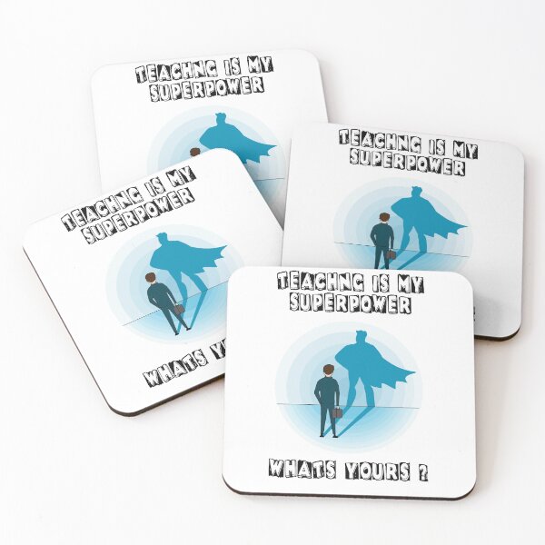 Item preview, teaching is my superpower whats yours 6 designed and sold by Nikmay Design.