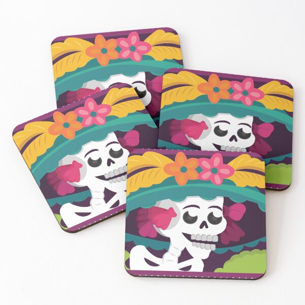 Item preview, Mexican Day Of The Dead Catrina Skull / Traditional Cultural Icon in México by Akbaly designed and sold by Akbaly.