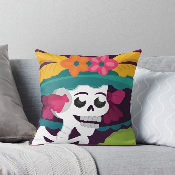 Item preview, Mexican Day Of The Dead Catrina Skull / Traditional Cultural Icon in México by Akbaly designed and sold by Akbaly.