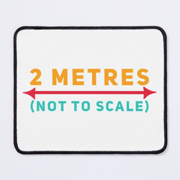 Item preview, 2 Metre Social Distancing Help designed and sold by weavernap.