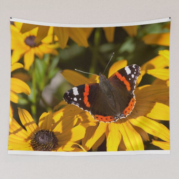 Item preview,  Red Admiral; Yellow Flower designed and sold by Violaman.