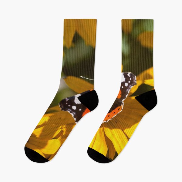 Item preview,  Red Admiral; Yellow Flower designed and sold by Violaman.