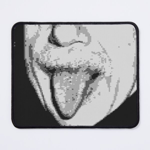 Item preview, Pixellated Einstein Face Mask  designed and sold by weavernap.