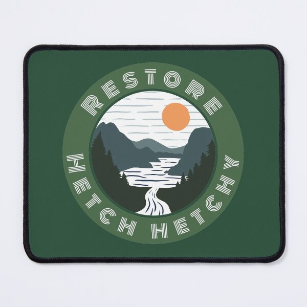 Item preview, Restore Hetch Hetchy Green Logo designed and sold by spatiumnatura.