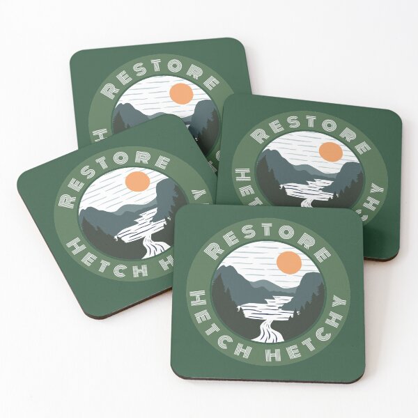 Item preview, Restore Hetch Hetchy Green Logo designed and sold by spatiumnatura.