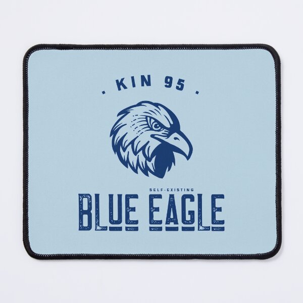 Item preview, Blue Self-existing Eagle designed and sold by MiljaMilly.