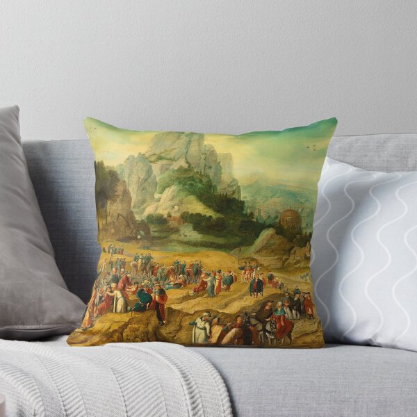 Item preview, Landscape with Saint John the Baptist Preaching designed and sold by allhistory.