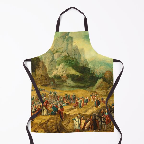 Item preview, Landscape with Saint John the Baptist Preaching designed and sold by allhistory.