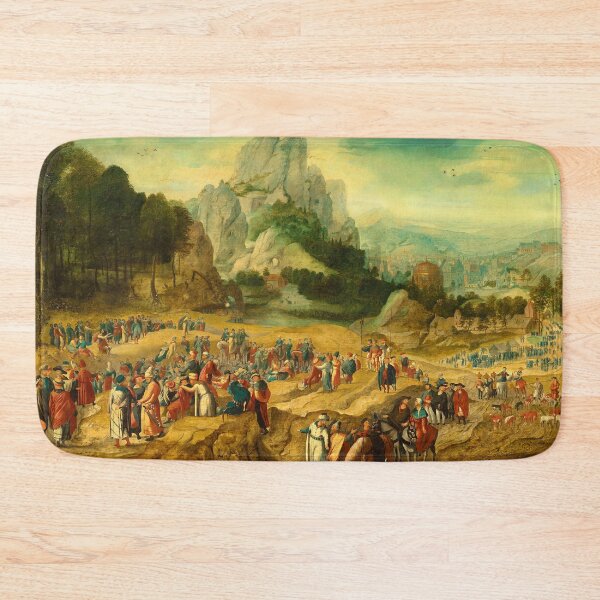 Item preview, Landscape with Saint John the Baptist Preaching designed and sold by allhistory.