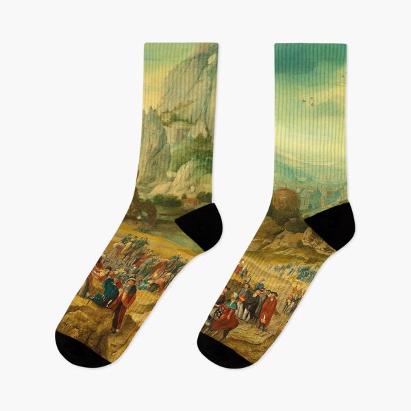 Item preview, Landscape with Saint John the Baptist Preaching designed and sold by allhistory.