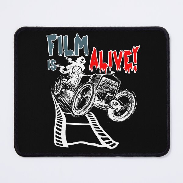Item preview, Film is Alive Grim Reaper Photography Halloween Design designed and sold by analogwardrobe.