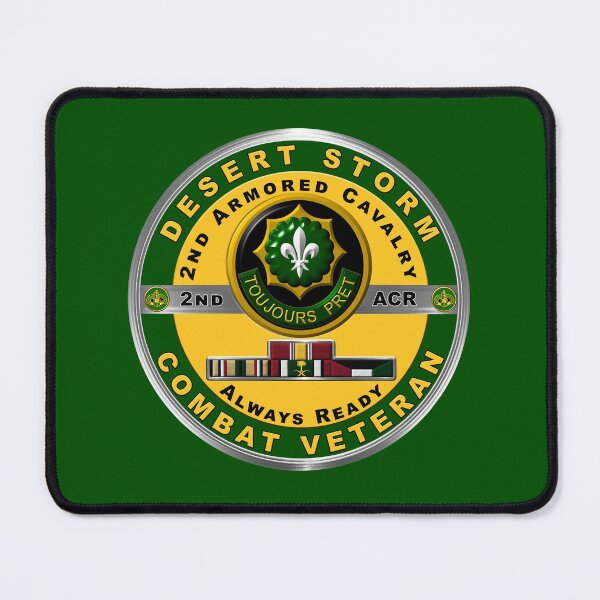 Item preview, 2nd Armored Cavalry Regiment Desert Storm Veteran designed and sold by SoldierAlways.