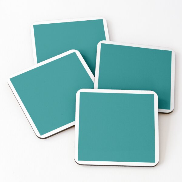 Item preview, Turquoise Solid Color designed and sold by Whoopsidoodle.