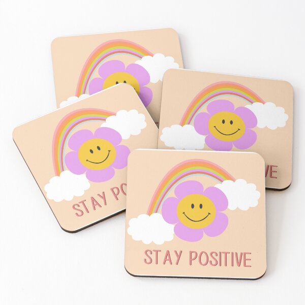 Item preview, Stay positive - Cute Laptop Stickers designed and sold by zulhishop.