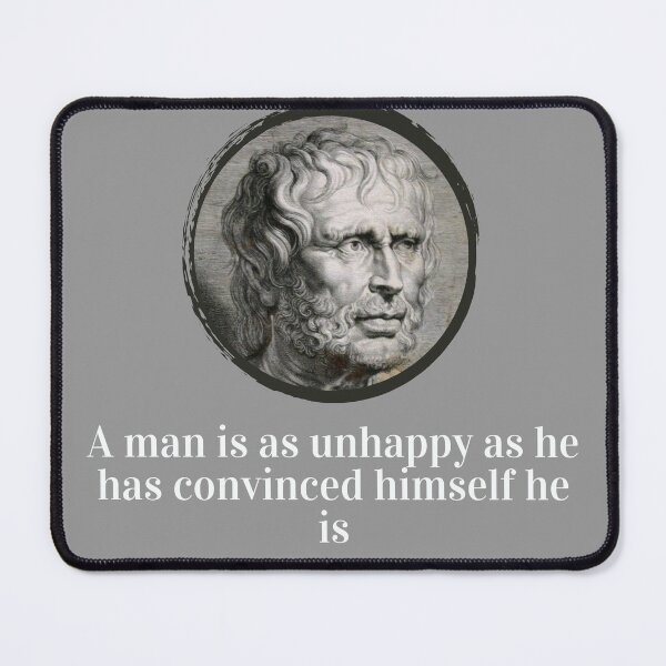 Item preview, Seneca - Unhappy designed and sold by stoicmoves.