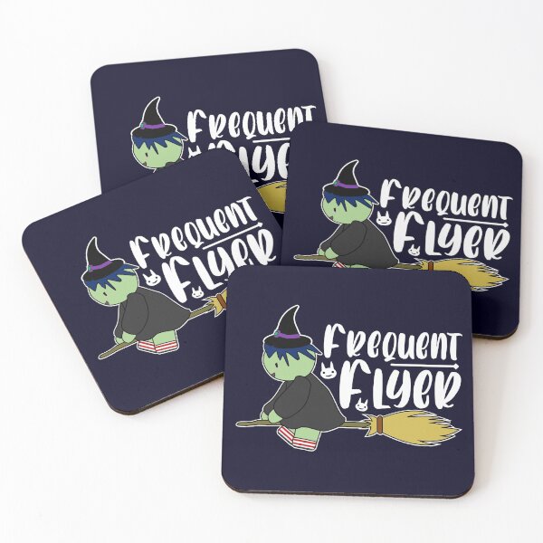 Item preview, Frequent Flyer | Halloween Witches (Dark) designed and sold by the-krisney-way.