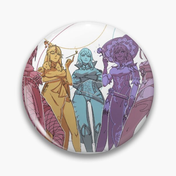 Item preview, Genshin girls designed and sold by Kirassom.